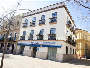 Pension Alameda Hotel Sevilla Bagian luar foto
